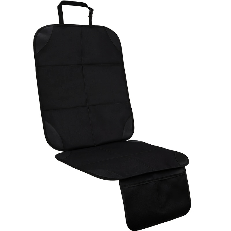 TEMU 1pc Black Car Seat Cover, Pet Seat Protector