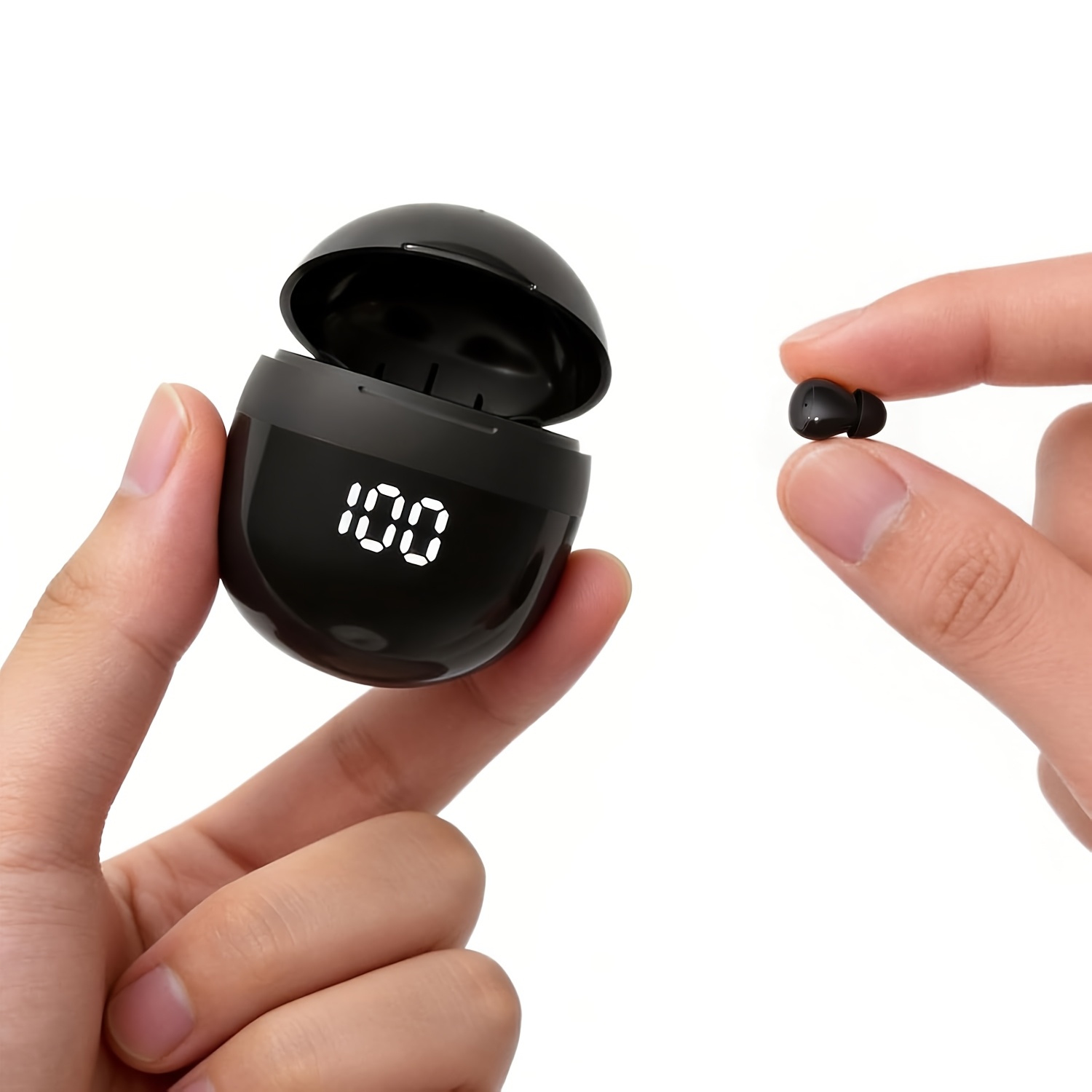 TEMU Sleep Earbuds Wireless Bluetooth, Side Sleeping Not Pressing Ear In Ear Noise Cancelling Mini Compact Ear Buds, For Office Leisure, Sports,