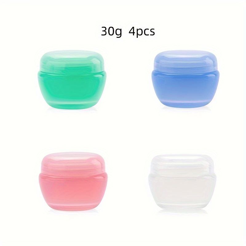 4pcs 30g Capacity Grams Cream Box Cream Bottle Cosmetic Packaging Dispensing Bottle Bottle