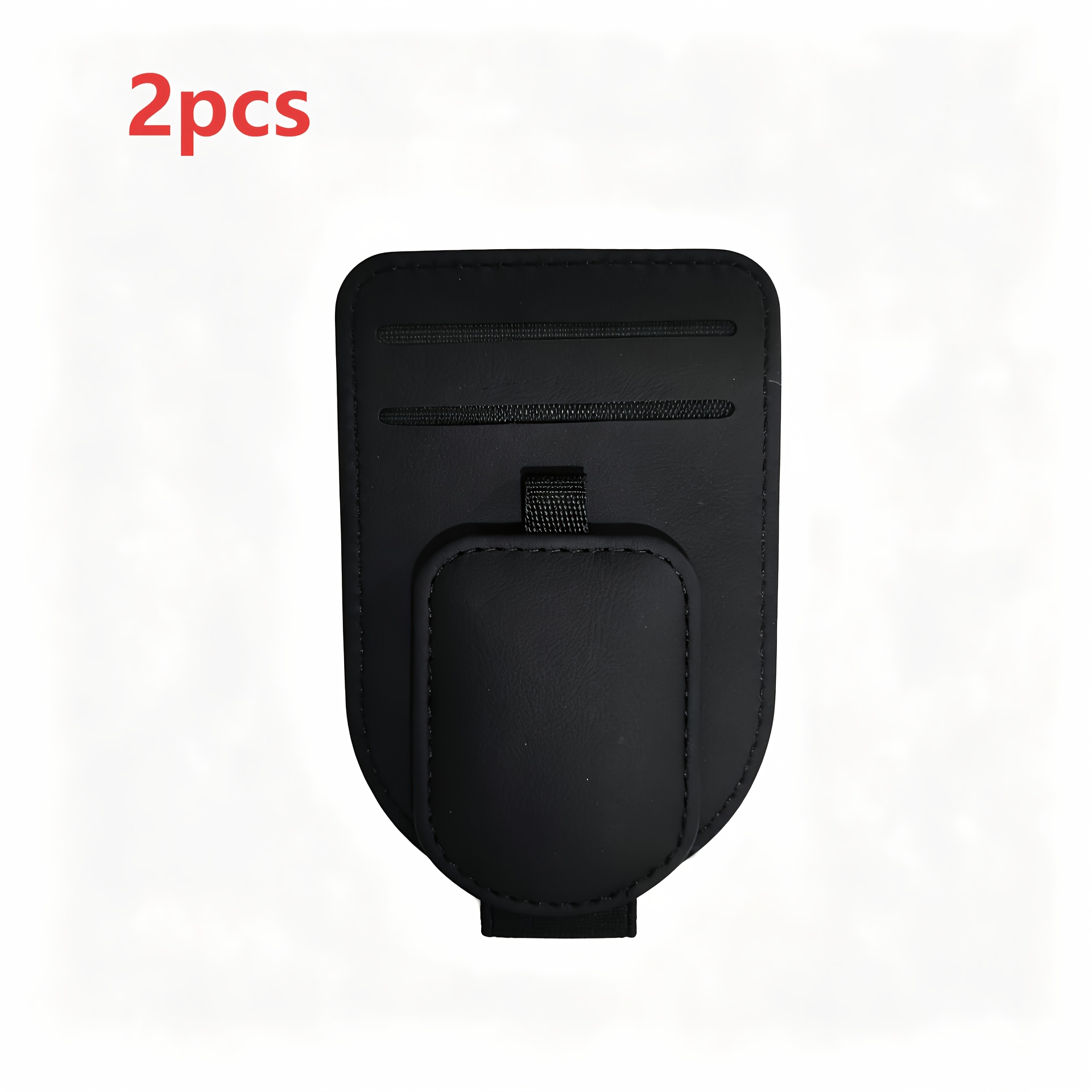 TEMU 2pcs Car Sun Visor Eyeglass Clipâhigh-quality Multi-functional Car Sun Visor Card Holder, Vehicle Eyeglass Storage Rack, Stylish Eyeglass Clip
