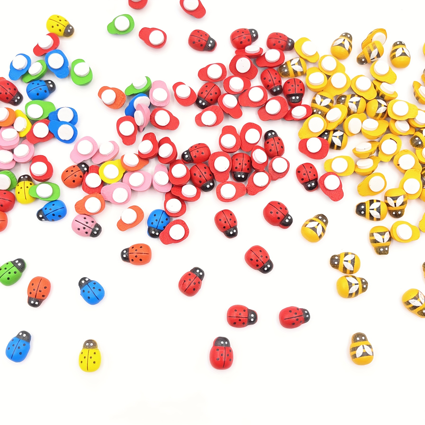 

/300 Pièces de -jeannes et en de 1,,3 cm Mignonnes et Colorées Décorations de , de DIY à , Décoration de -Adhésives