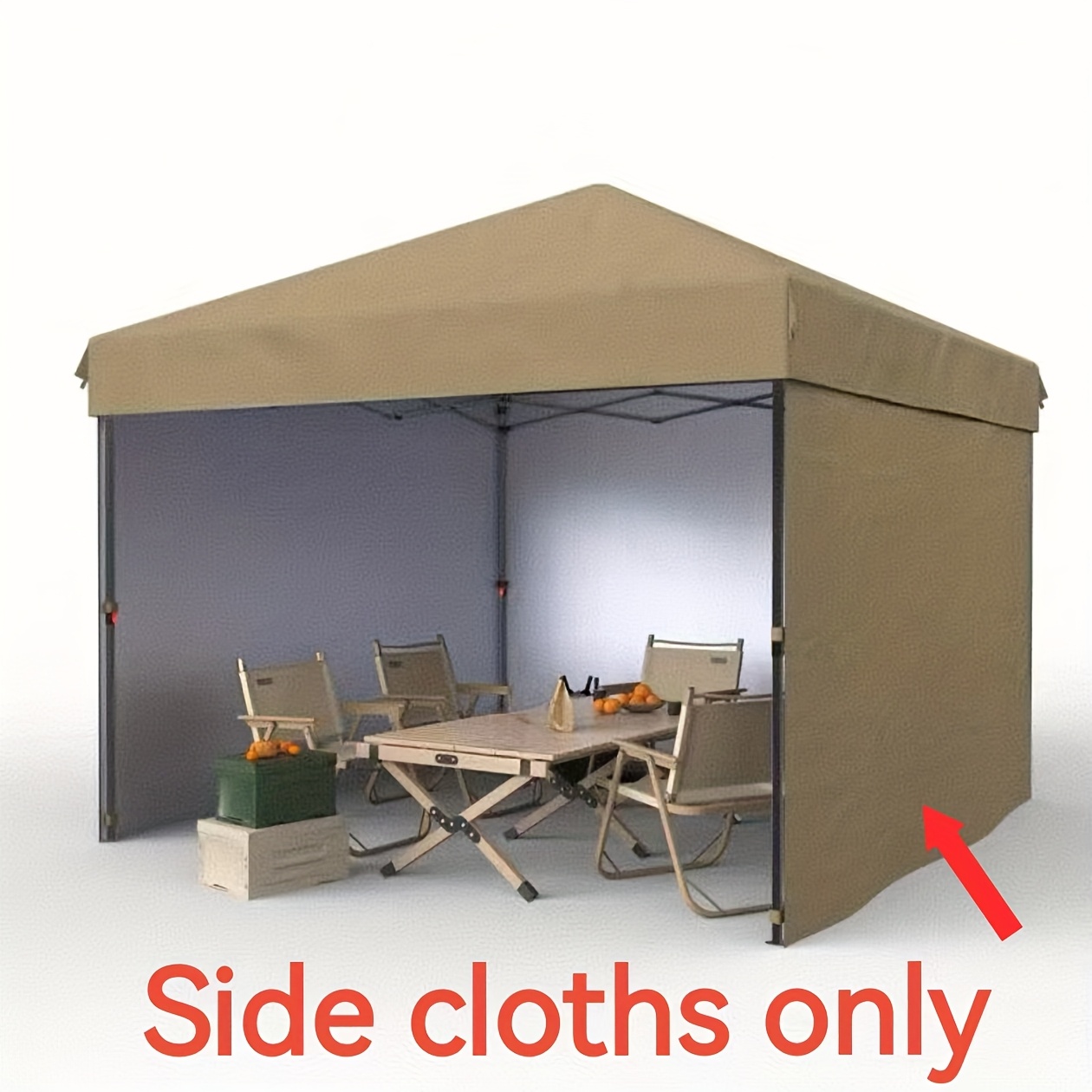 uv resistant tent side wall windproof and warm insulation snowproof suitable for 10x10 frame   use