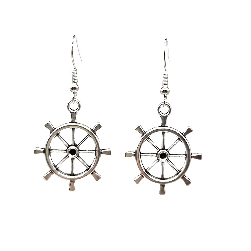 Women's Boho Lifebuoy Dangle Earrings — Perfect Gift