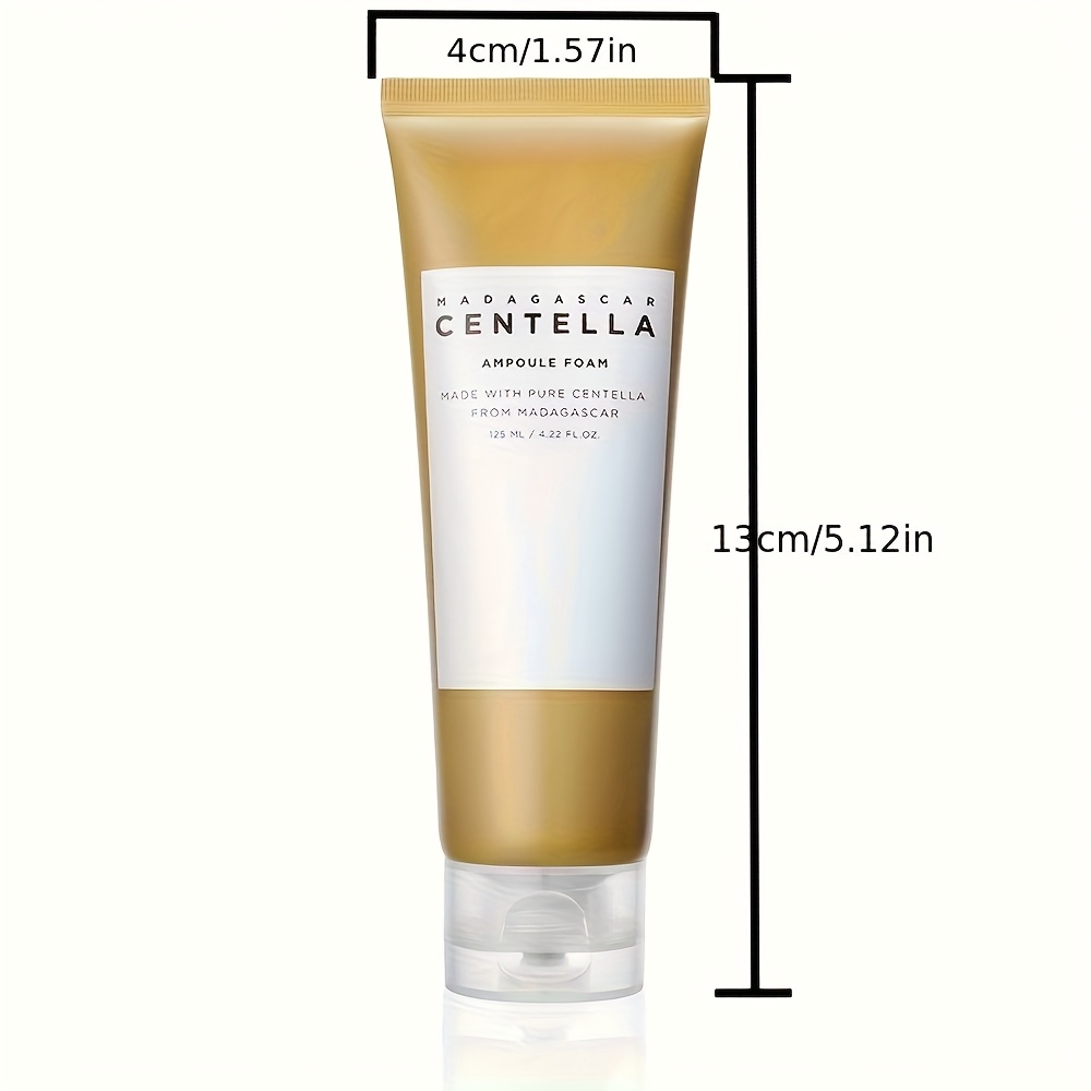 4 22 fl oz 125ml radascar foam cleanser alcohol free   powder formula glycerin enriched unscented for   types deep cleaning face wash jojoba oil   details 2