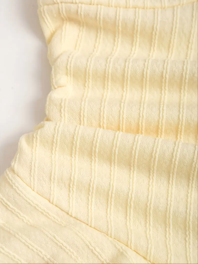 womens beach party vacation dress elegant neck with metallic accent layered ruffle hem lightweight yet a line mini machine washable by orchidlan resort wear design stylish detailing feminine fashion trendy women Product details 3