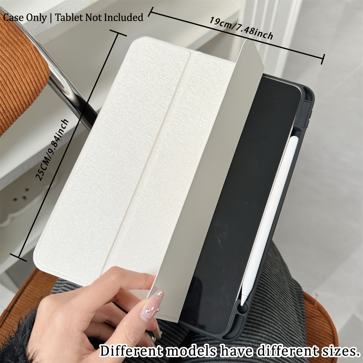 iPad Air 6/5/4 & iPad 10/Pro 2024/2025 Case with Cute Cat & Heart Design, Smart Cover with Keyboard Slot, Pastel Colors (/Beige/Turquoise) - Compatible with iPad Pro M3/A16, Travel-Friendly Protective Cover for Work, Home & Relaxation, Tablet Accessory for Women & Girls, Smart Case with Built-in Stand & Auto Wake/Sleep, Ideal for iPad Air 6/5/4 & iPad 10