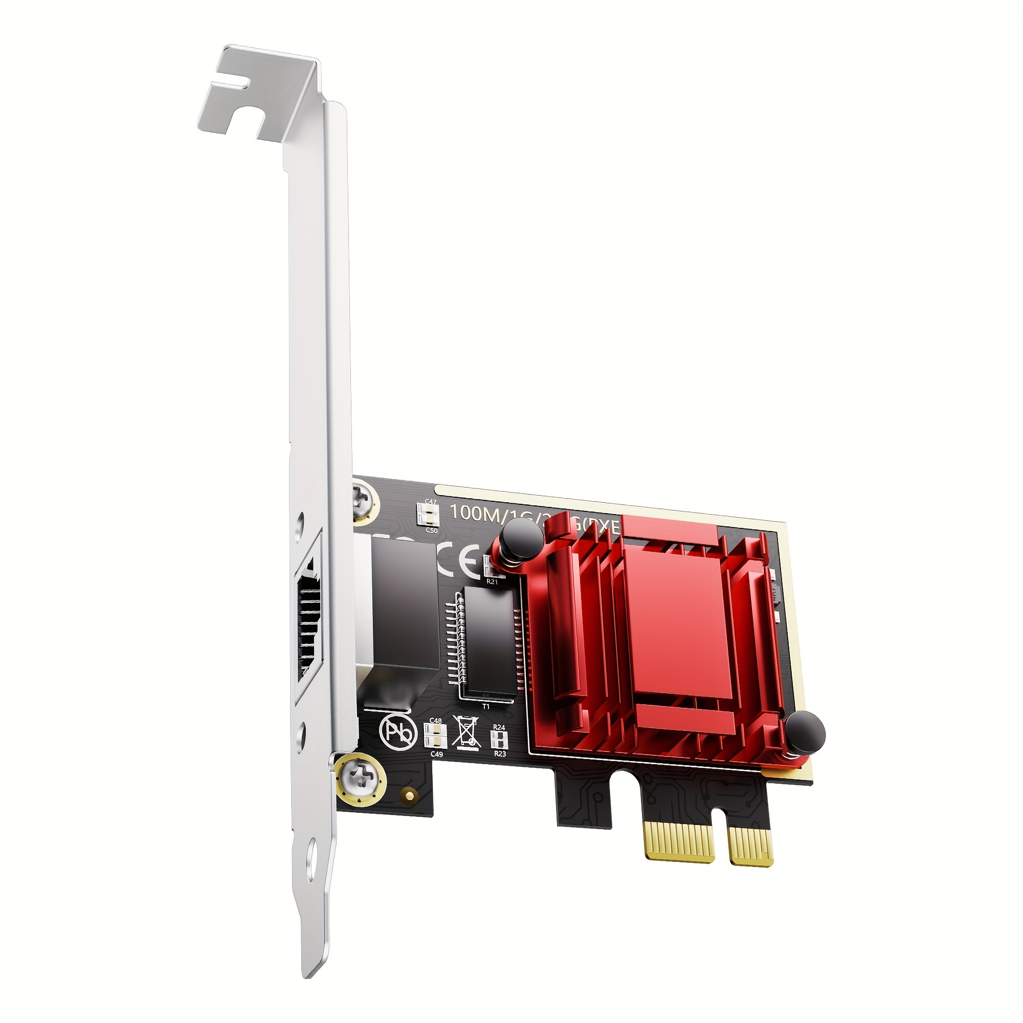 

2.5gbps Network Card | 2.5g/1g/100mbps Ethernet Adapter, Qos, Wol, Pxe Boot, For Windows/ Compatible