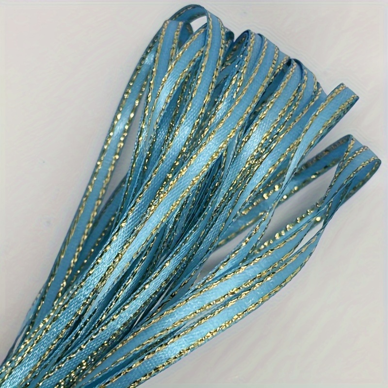 -meter Long, 0.3 Cm Wide, Double-sided Satin Ribbon With A , Used For Tying Gifts, Floral Arrangements, Bookmarks, And Balloons