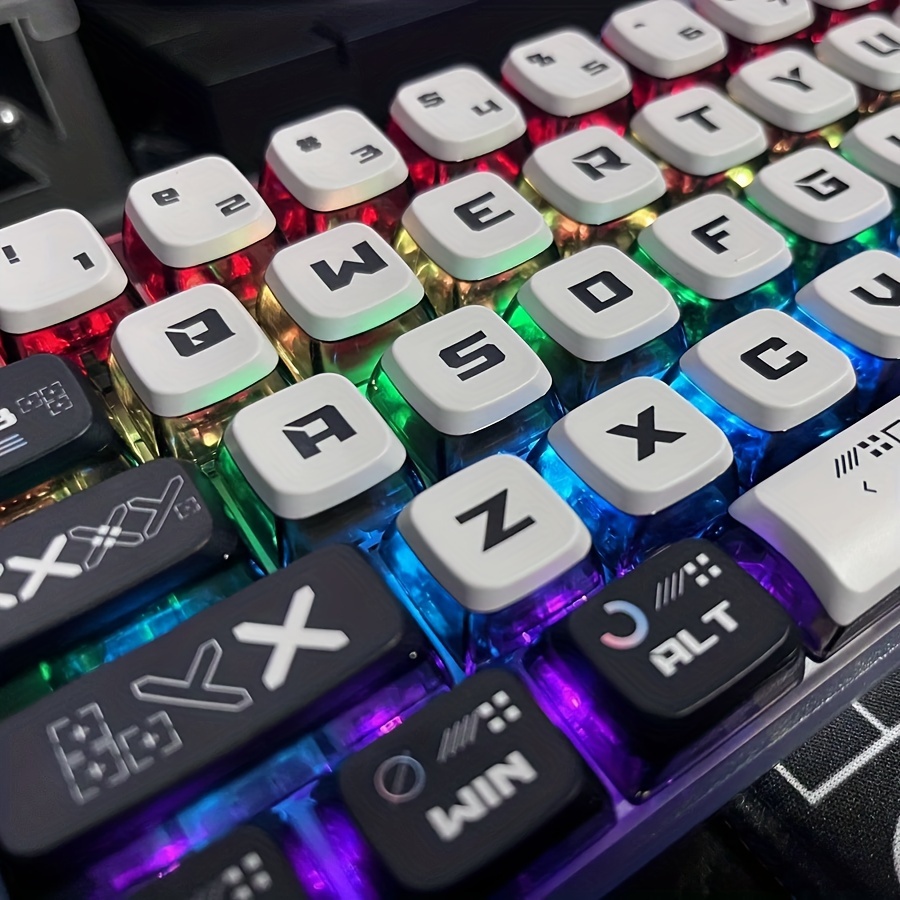 oem profile pbt go keycaps pudding backlit set - Temu Pakistan