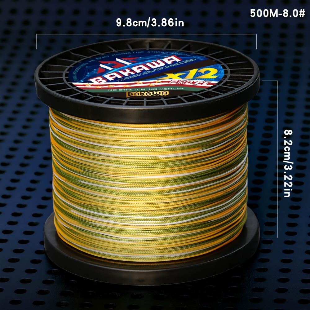 400 lb braided fishing line Optic Orange 8X- No Fade with additional options in 90 ft and 300 ft to suit different setups DORISEA Braid 1000m 100% Pe