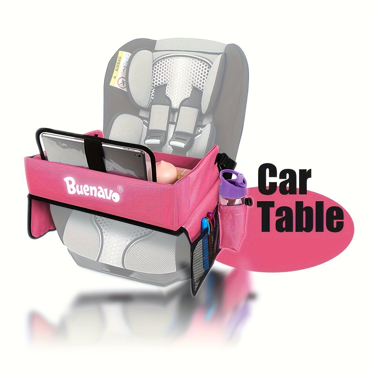 Wasserdicht Kinder Spieltisch für Auto Kindersitze Autositz Reisetisch  Esstisch