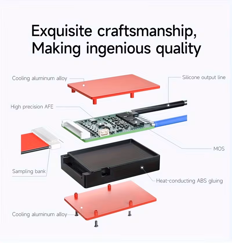 20a lithium battery with passive balancer compatible with lifepo4 4s12v 10s36v packs for ebikes scooters tools Product details 6