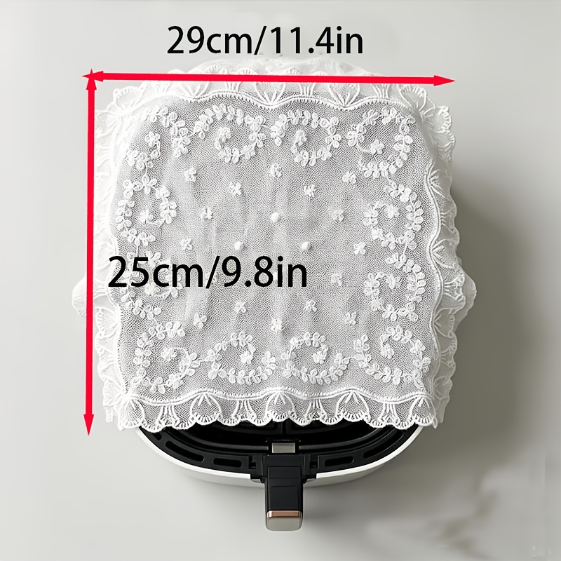 TEMU Set de table et housse d'extérieur adaptés pour cuiseur à riz, friteuse à air, vase - Sous-verre avec housse de en tissu pour table de chevet,