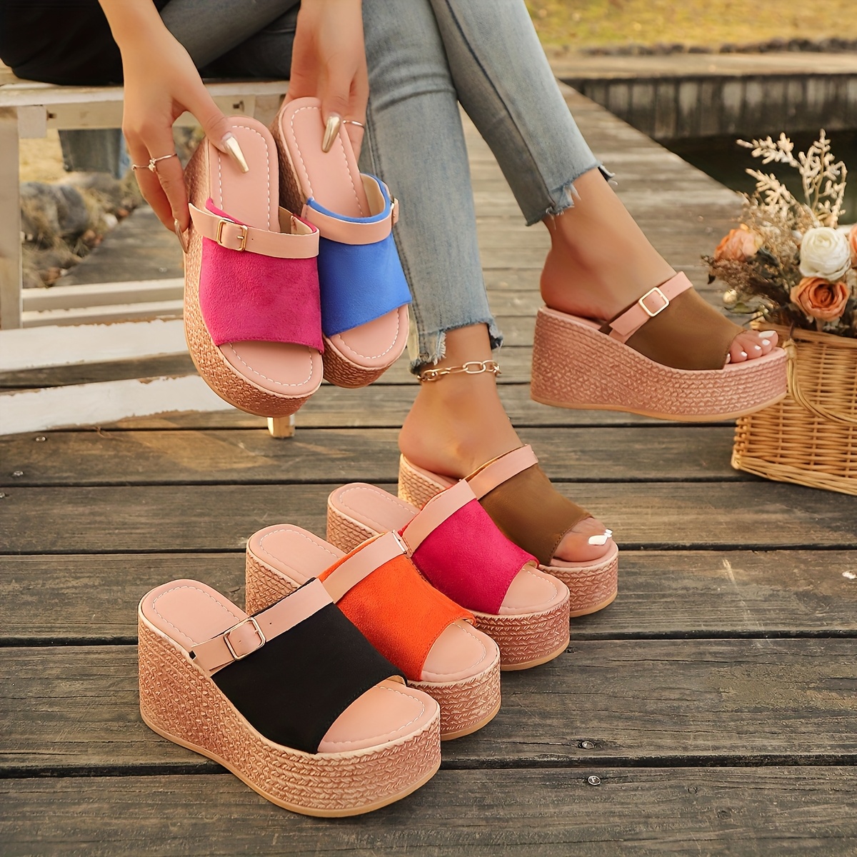 chinese dress ladies Amazon.com: ABJGHYUT Womens Wedge Heel Sandals Ladies Mid High Party Heels  Comfy Open Toe Cosy Wide Fit Strappy Shoes,Black,35 : Clothing, Shoes &  Jewelry
