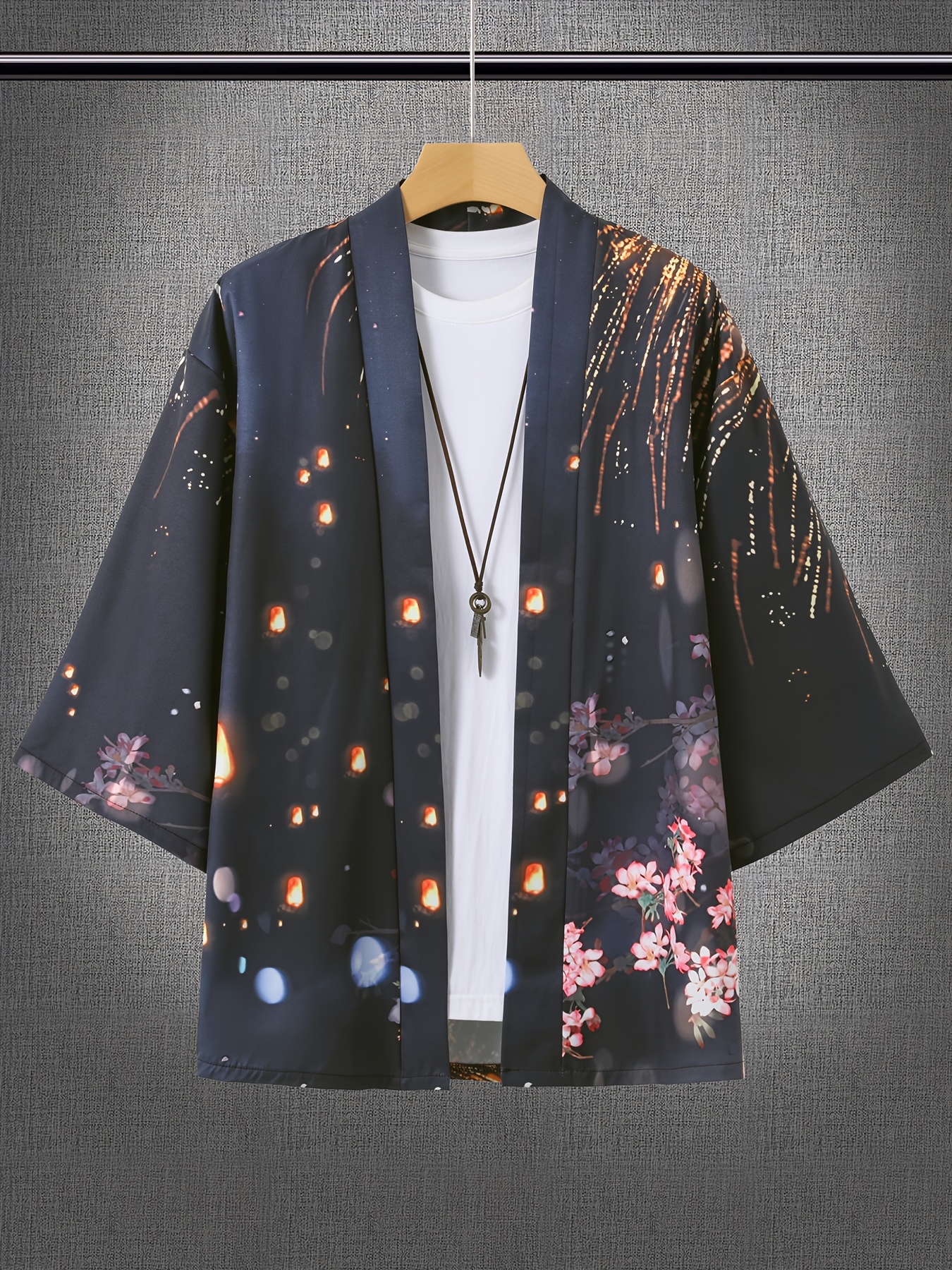 kimono jacket sold on Temu United States