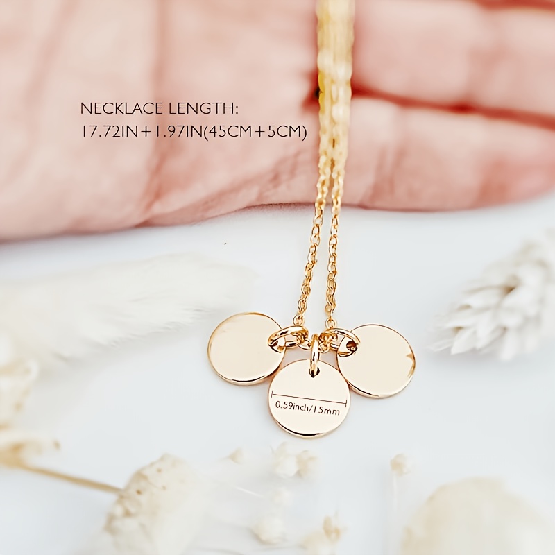 Women's Personalized Stainless Steel Name Necklace, Custom Gift