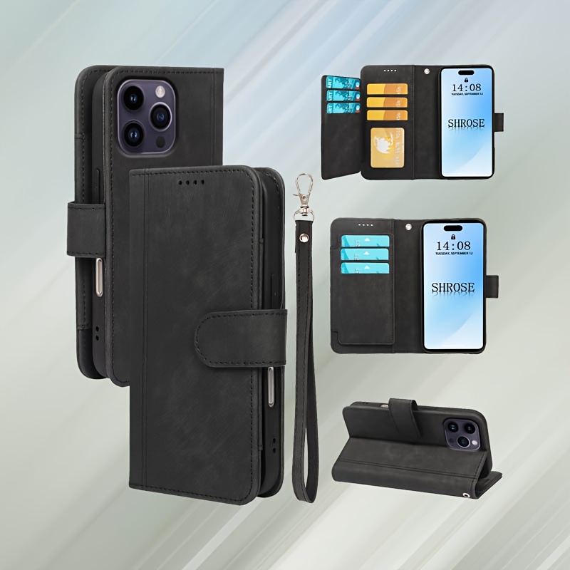 Custodia A Portafoglio Con Supporto, Antiurto, Compatibile - Foto 10