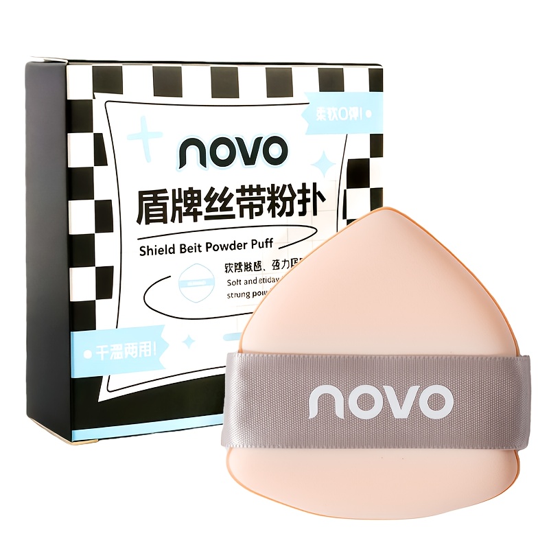 TEMU 1 ud./2 uds. Esponja de maquillaje con cojín de aire, aplicador de esponja y liso para un maquillaje y fácil, para base de cojín y líquida,