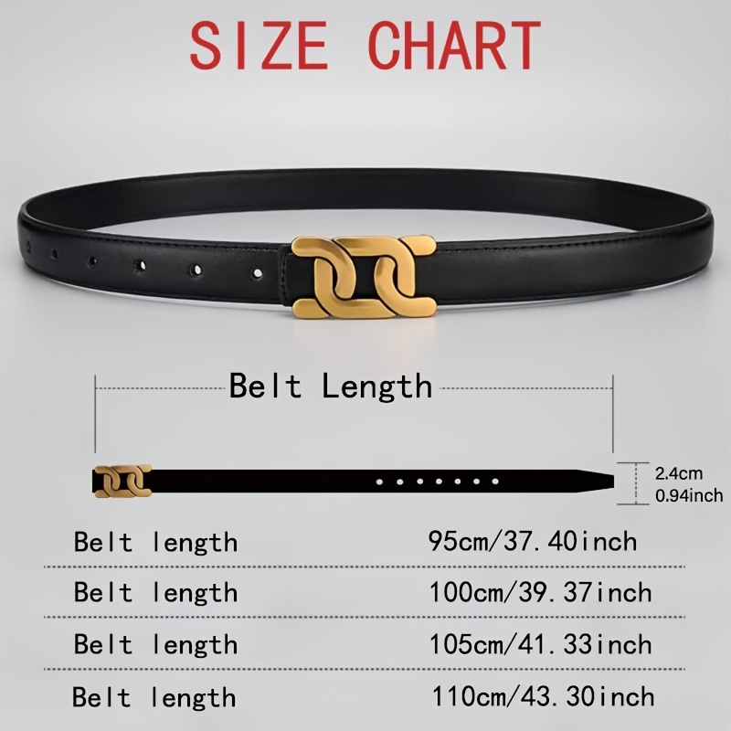 women's fashion belts golden alloy brown Temu United Arab Emirates