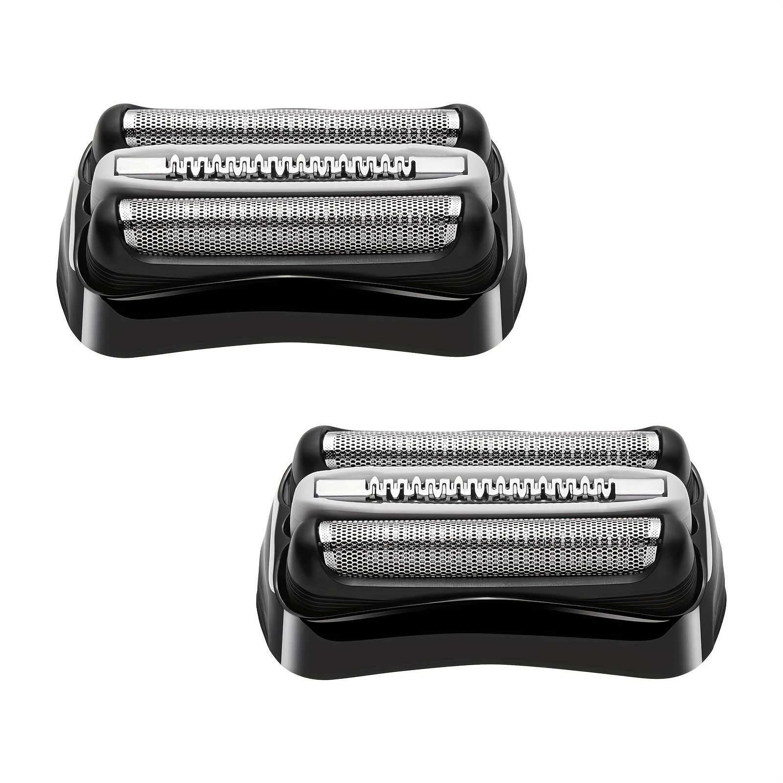 2pack 32b 32s Electric Shaver Replacement Head Accessories For *n S3 Foil & Cutter Razor Heads, Applicable For *n S3 3040s 3010s 310s 3000s 3050cc 3080s 390cc Etc