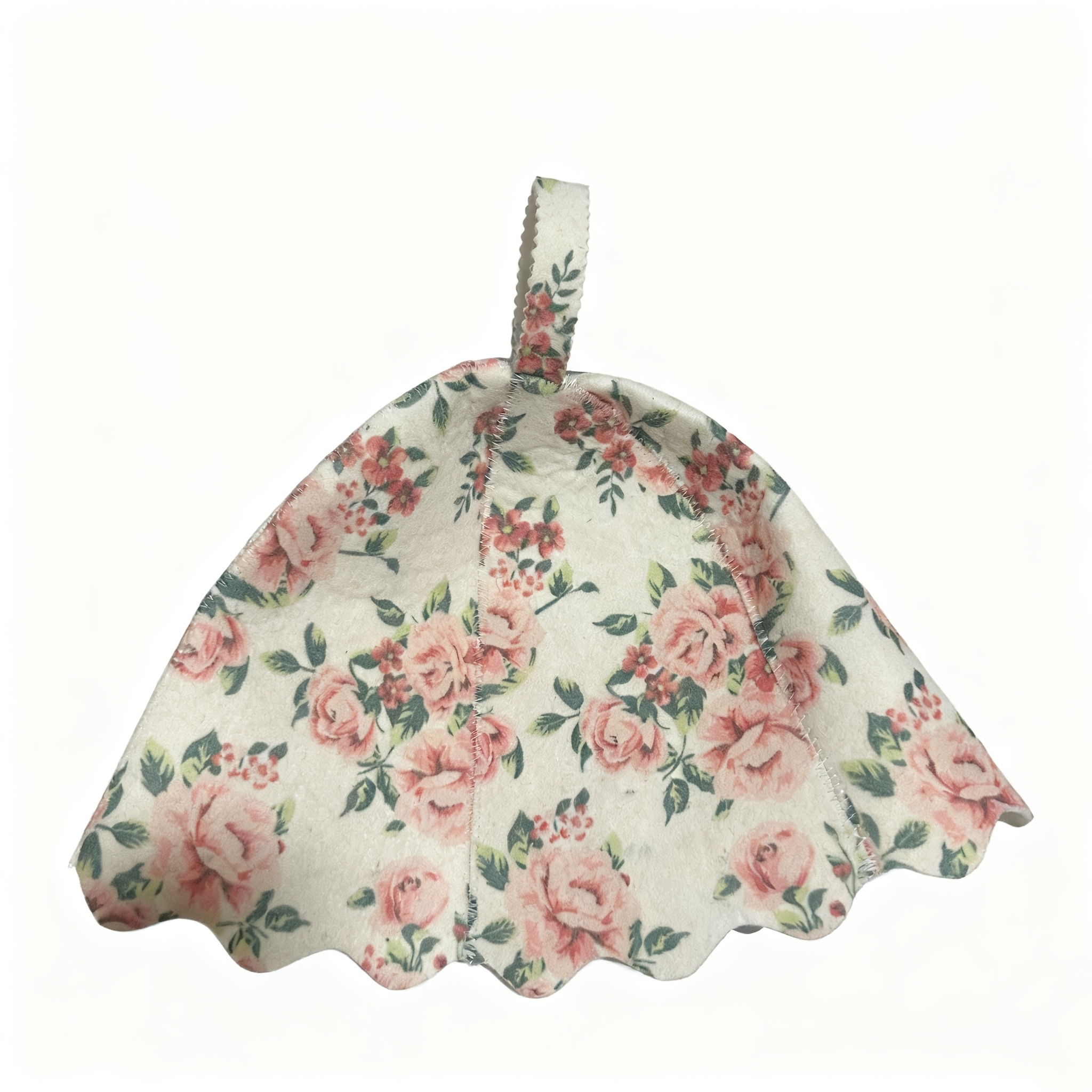 TEMU 1/2pcs Bonnet de Sauna à Imprimé Floral, Imprimé du Chapeau de Sauna Plus Élégant et Dignifié, Protégeant Votre Tête du Chaleur. Protégeant Vos