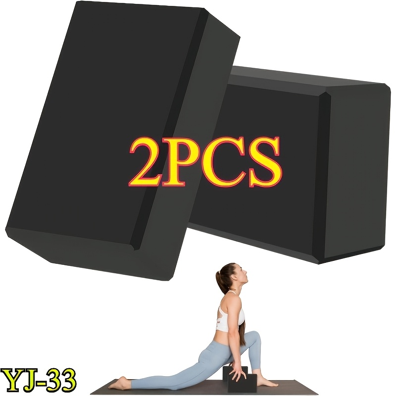 E-shop Professionelle Yoga-Block-Empfehlung! Hergestellt aus hochdichtem EVA-Leichtmaterial, bietet dieser Trainingsstützblock verbesserte Stabilität.