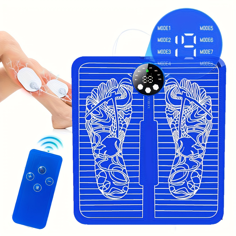 

19-position Foot Massage Mat With Remote Control