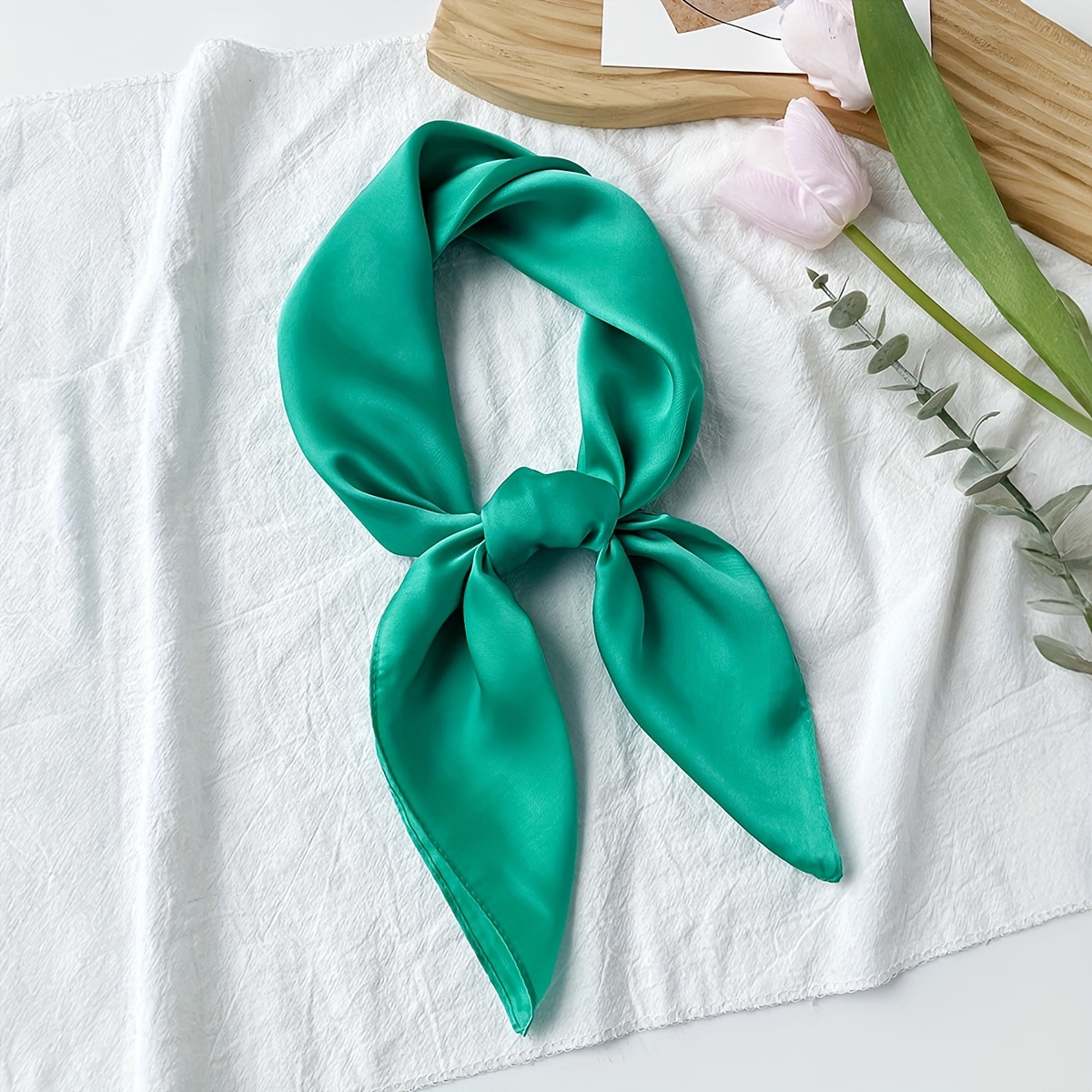Chic Solid Scarf Women Breathable Windproof