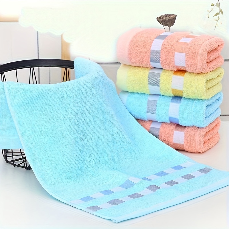 

5-piece Ultra-soft Cotton Towel Set - Super Absorbent, Quick-dry & Plush - Perfect For Home Bathrooms