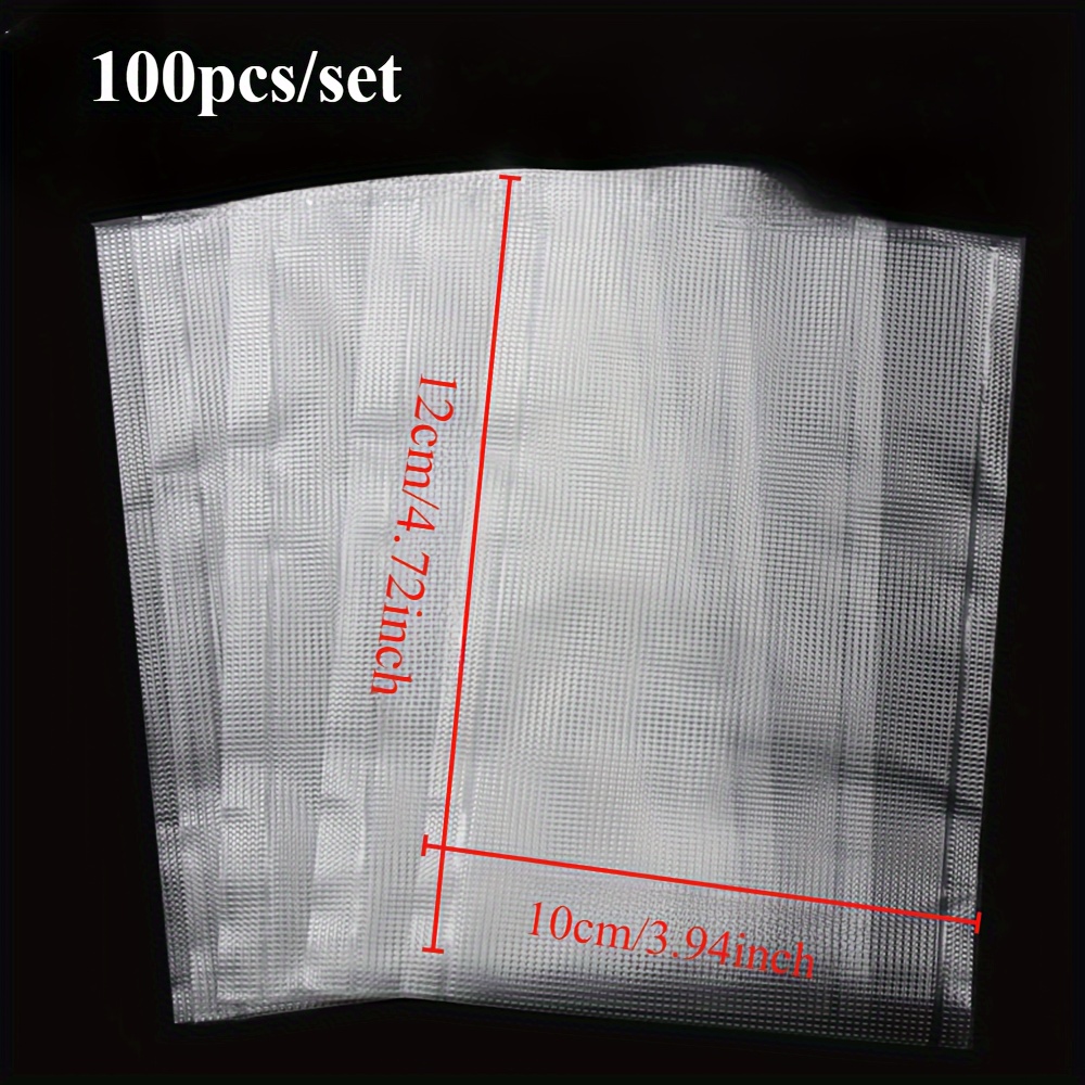 Tiuimk PVA Angelköderbeutel - 50 Stück Wasserlösliche Säcke 8x16 Cm