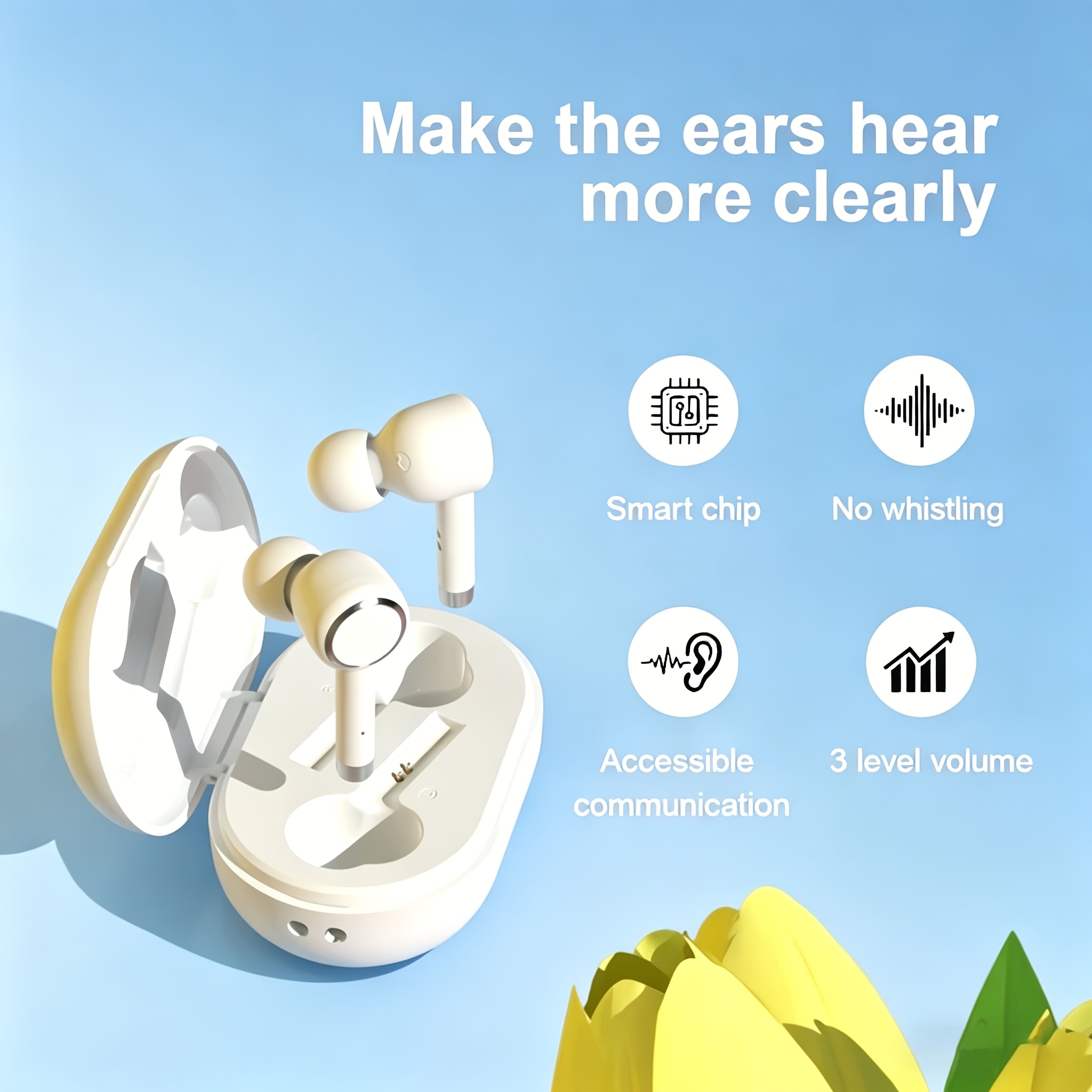 hearing aid for elderly sold on Temu United States