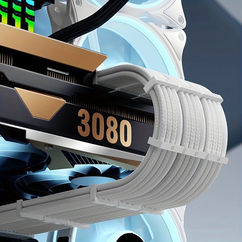 psu extension cable kit atx 24pin pci e 8pin eps cpu 8pin customization mod sleeved supply cable kit details 7