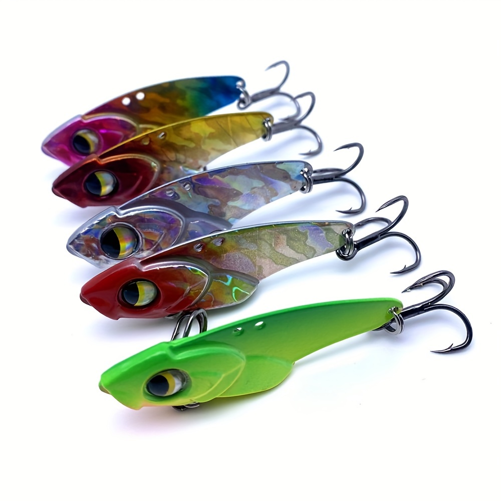 LURESMEOW Blade Bait, Walleye Fishing Lures for Bass Kuwait