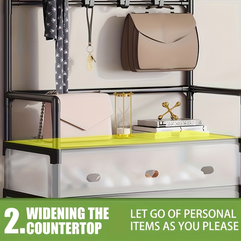 Floor-To-Ceiling Integrated Shoe Cabinet Shoe Rack, Multi-Layer Hat And Coat Rack, Household Entrance Dust-Proof Shoe Rack, Multi-Layer Household Entrance Storage Rack, Sturdy And Durable Shoe Rack, Dust-Proof Hat And Coat Rack