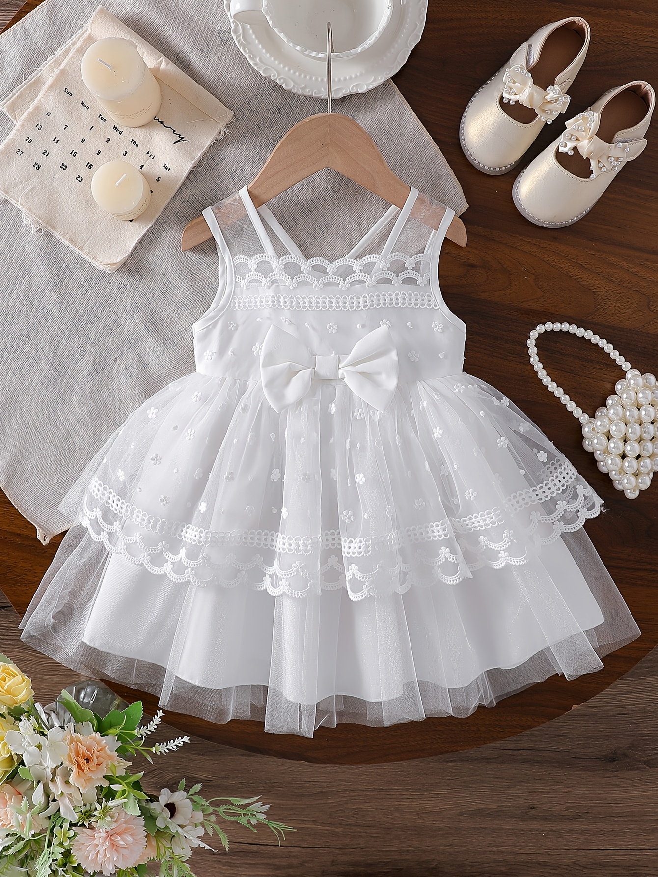 baby girl dresses sold on Temu United States