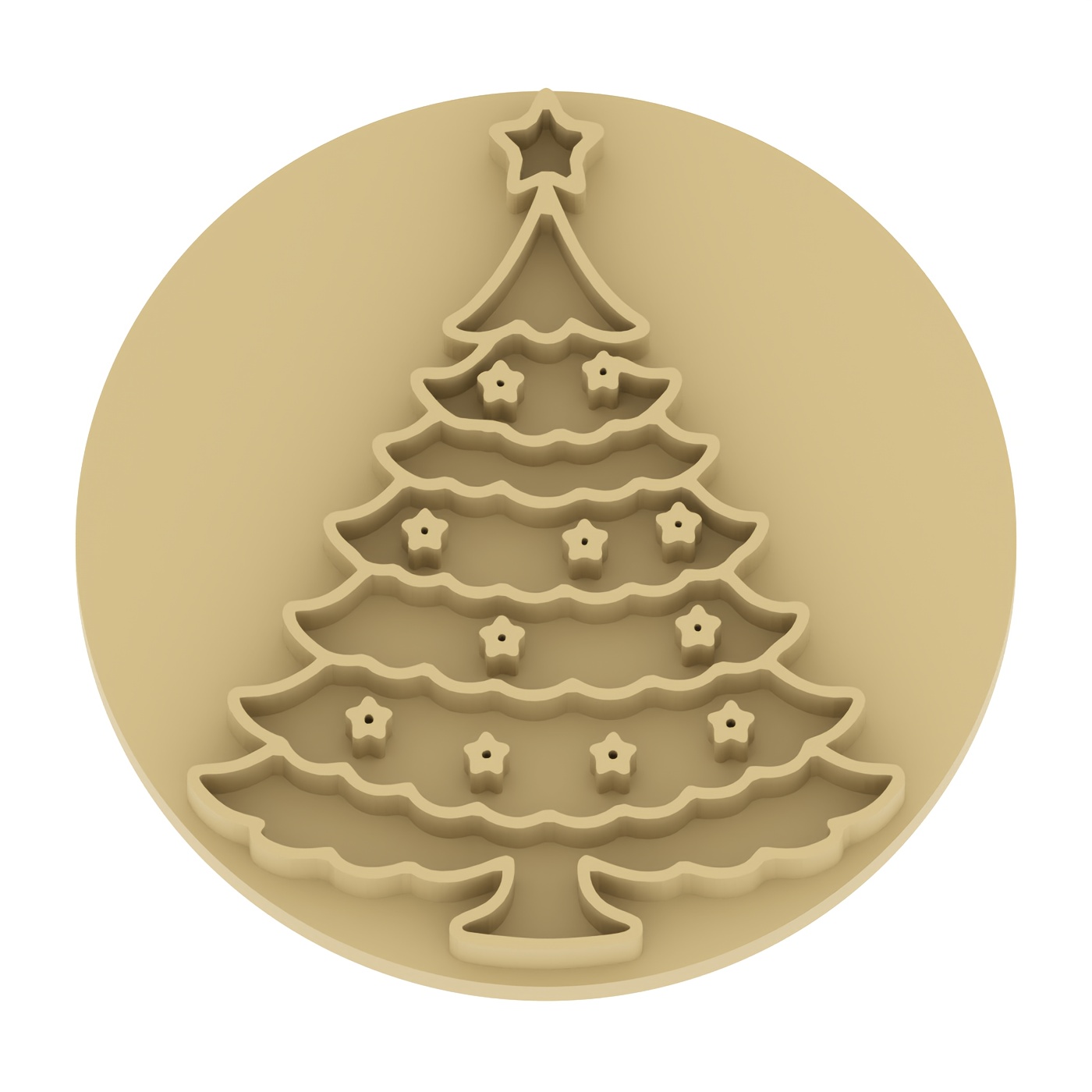 TEMU 1pc Starry Christmas Small Tree Texture Embossed Polymer Clay Texture Stamp - Starry Christmas Small Tree Texture Embossing Tool, Suitable For