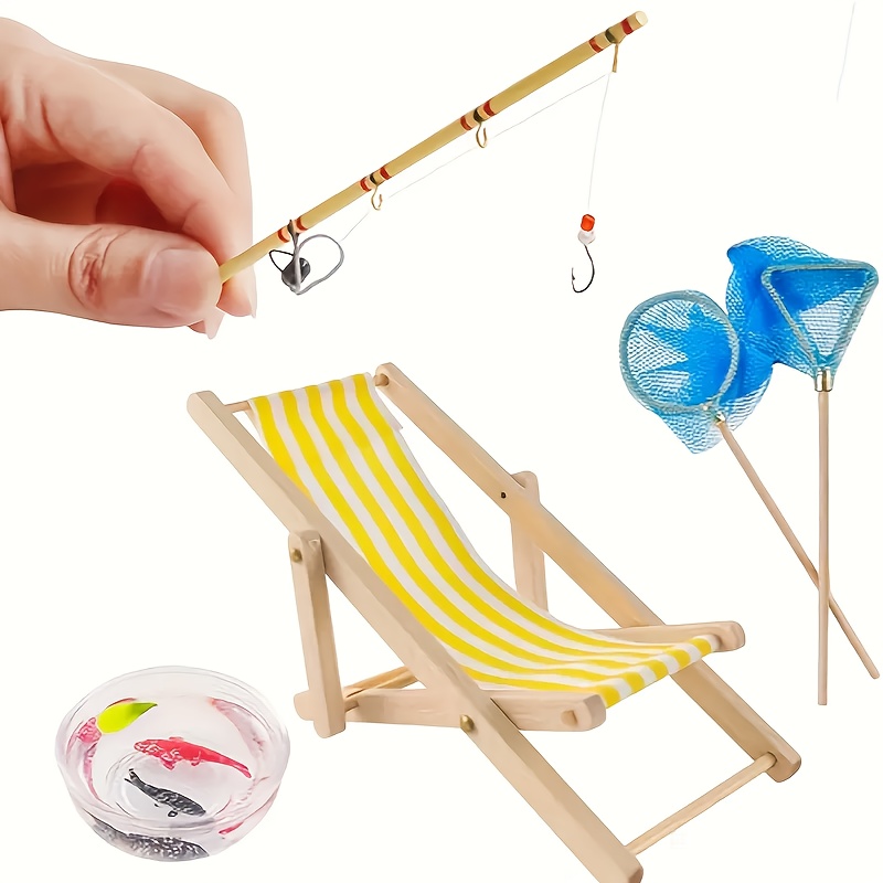 

Miniature Rod Set - Mixed , Wooden Tackle, For & Hobbyists, For 14+