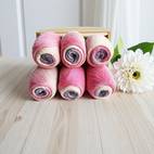 6 100 wool yarn 10 56oz total to pink gradient friendly ideal for hand crocheting knitting shawls multicolor rainbow fiber chunky yarn