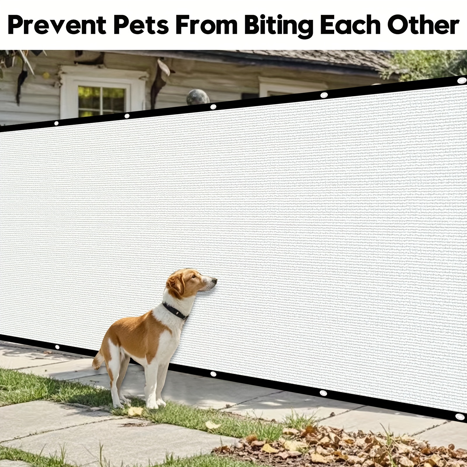 Parabrezza Resistente Per La Privacy, Recinzione Beige Per - Foto 2