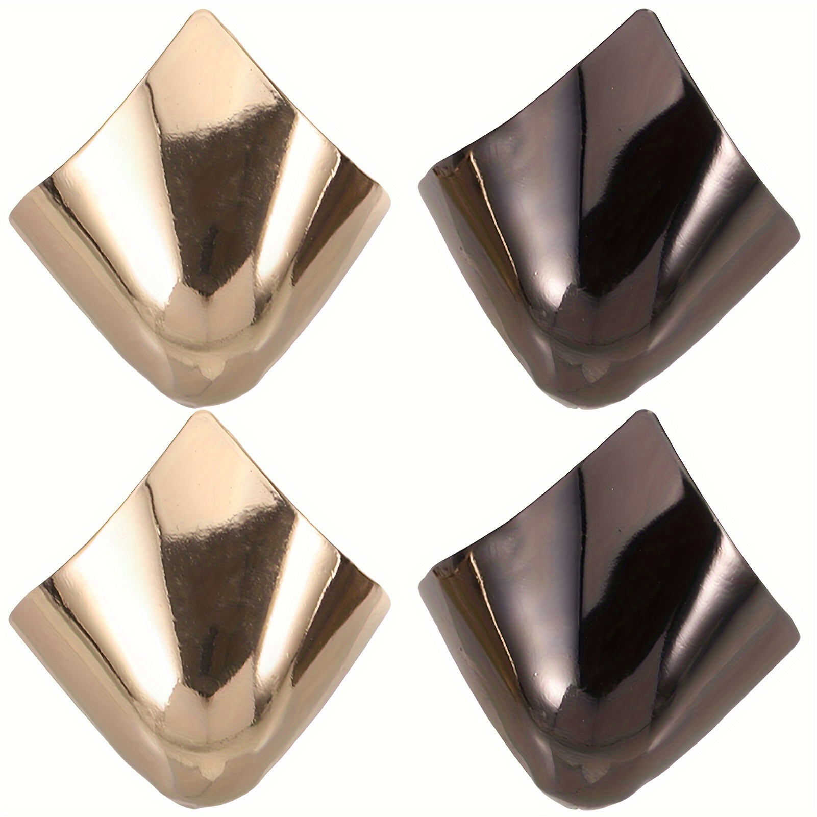 

Elegant Metal Pointed Toe High Heel Protectors - 1 Pair, Crease & Wrinkle Prevention, Shoe Accessories