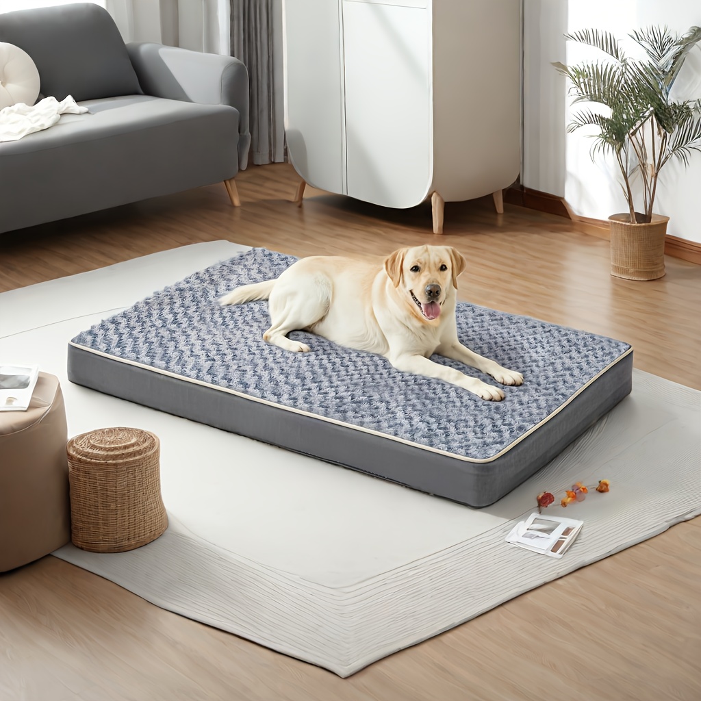 

Orthopedic Dog Beds For Large Dogs-waterproof Sofa Dog Bed With Removable Washable Cover, Large Dog Bed With Waterproof Lining And Nonskid Bottom, Pet Bed For Large Dogs