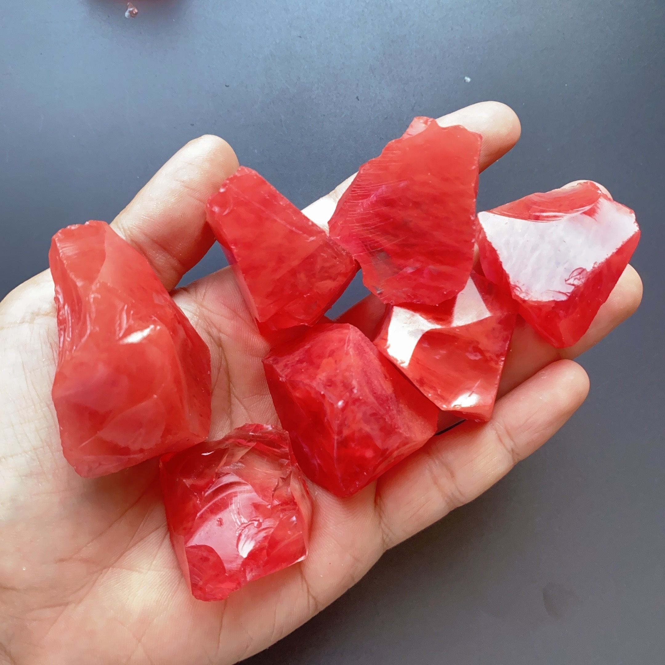 5pcs cherry rough cherry quartz crystal Temu Pakistan