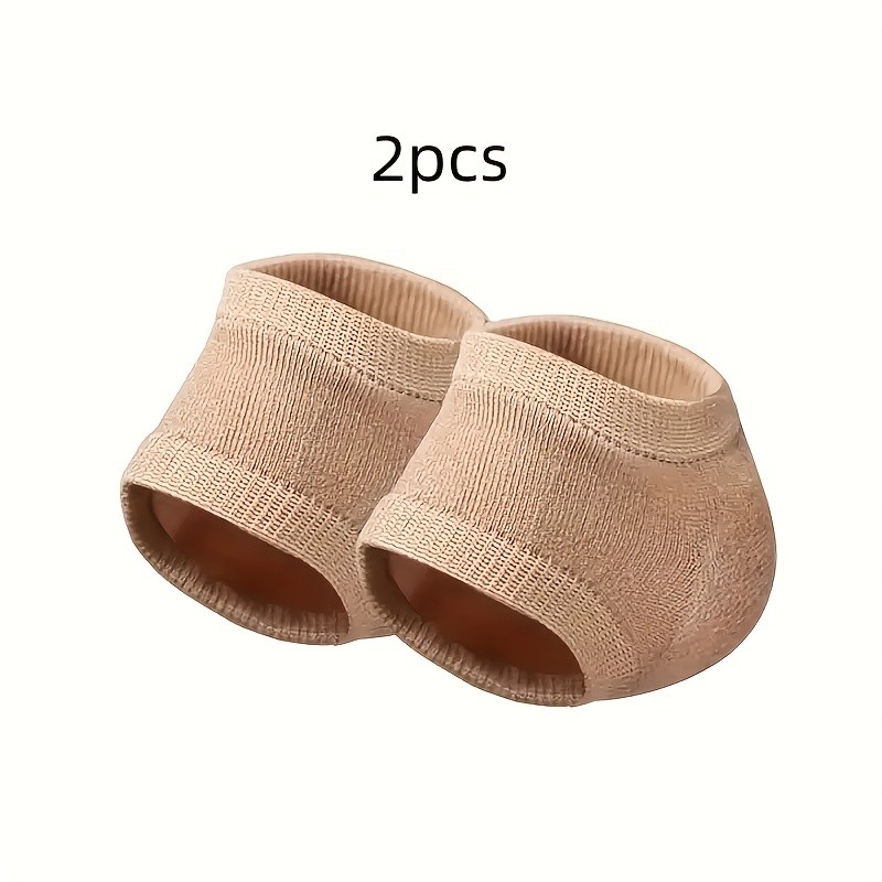Image of 2pcs4pcs Heel Protection Socks, Moisturizing Gel High Heel Socks, High Heel Shoes For Cracking, Day And Night Foot Care Socks