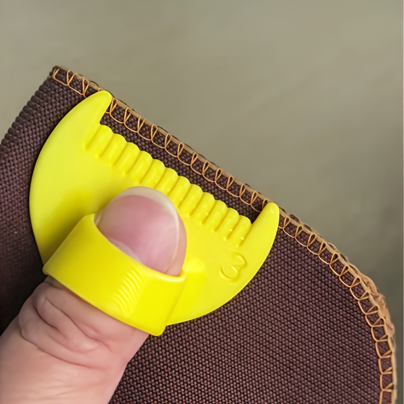 1/2 vnt. Paprastų Siuvimo Įrankių Rinkinys - Patvarūs Plastikiniai Krašto Dygsnio Užrakta ir Siuvimo Įrankiai Pradedantiesiems bei Vyresniems Žmonėms, Atstumas 4mm ir 3mm, Puikiai Tinka