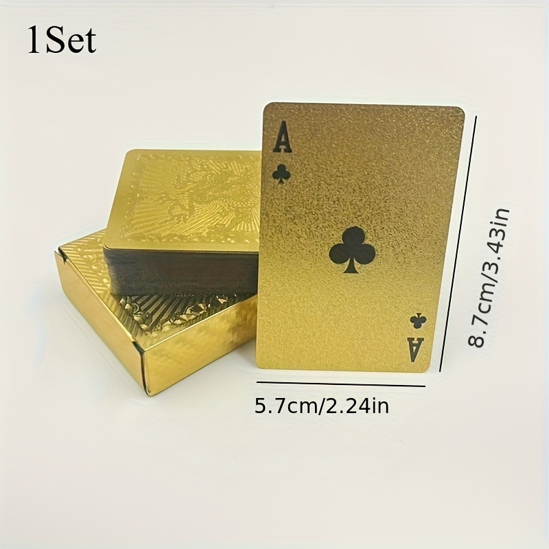 Image of Matte Pattern Playing Cards, Durable Set, A Universal Card Deck For Valentine's Day, Thanksgiving, Christmas, Halloween, And New Year Celebrations.