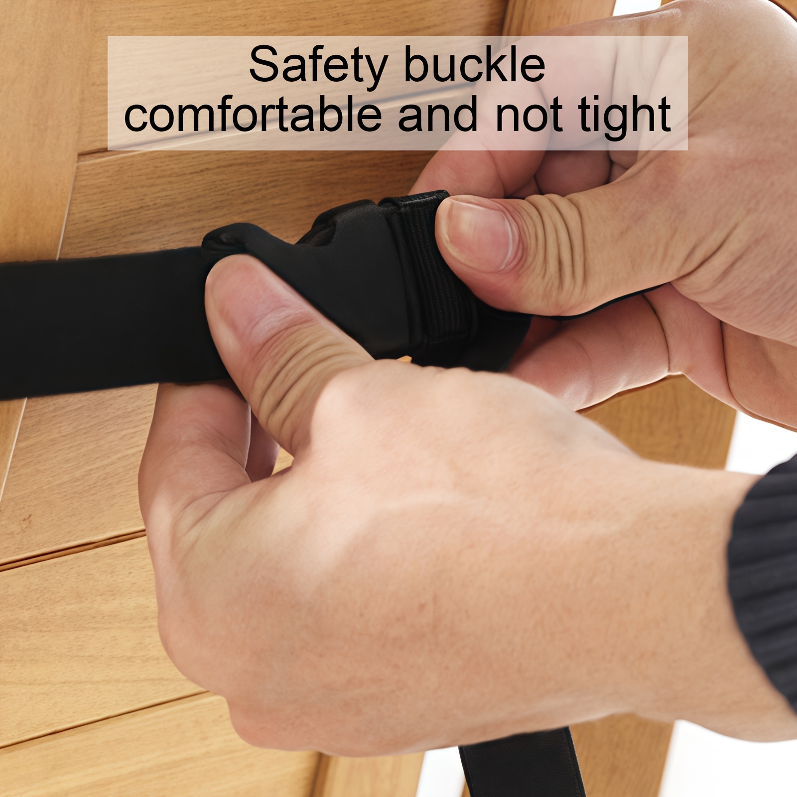 Преносима бебешка подложка за столче за хранене, която може да се сгъва за лесно съхранение - удобна нехлъзгаща се подложка за столчета за хранене, подходяща за кухненски столове. Идеален аксесоар за столчета за хранене, перфектен за момчета и момичета на възраст 0-3 години.