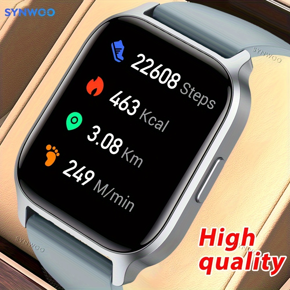   smart watch   wireless 5 2 ips tft 1 85 screen  8763ewe chip deployant clasp magnetic charging lithium battery polymer 270mah rechargeable battery with full   wireless calling sleep monitoring sedentary reminder   mode customized dial call     calorie distance pedometer weather forecast for men women gift