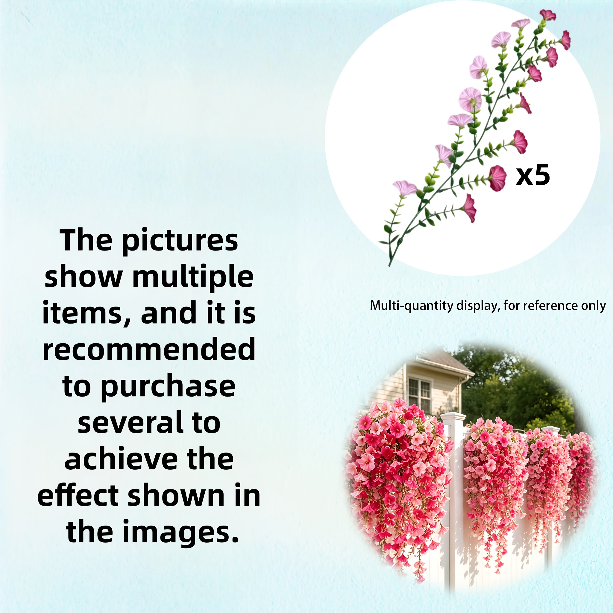 Image of 5pcs Simulation Pink Vine, Classic Pink And Elegant Red Color Scheme, Suitable For Indoor And Outdoor Home Decoration, Bright Flowers And Eucalyptus Leaves Matching Decoration - Wedding