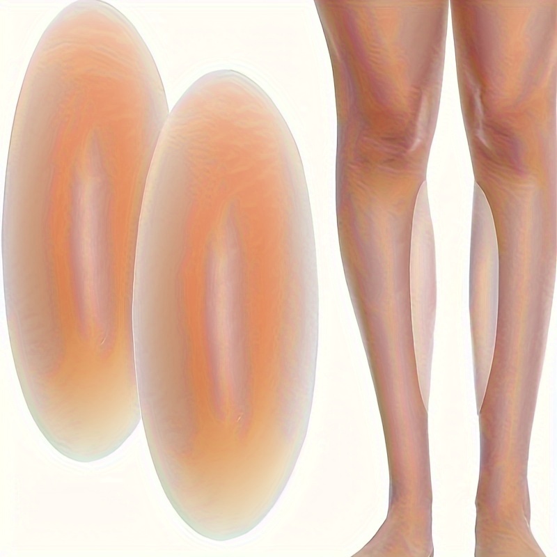 

1 Pair Silicone Leg Straightening Correctors, Skin-friendly Leg Shape Modifiers, Reusable Non-slip Calf Contouring Sticks For Adult X/o-type Legs, Body Care Accessories