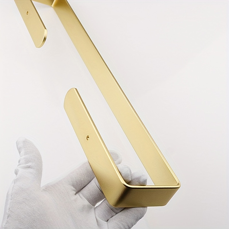 No-drill Space Towel Rack For The Bathroom, Paper Towel Holder, Towel Bar Bathroom Accessory